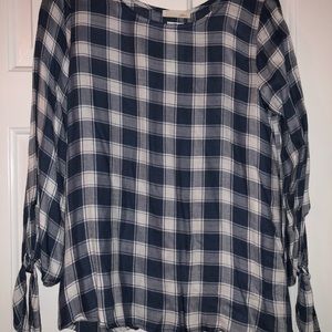 Plaid Top